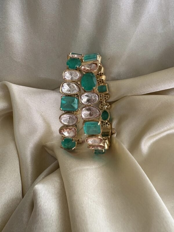 Aneena Polki Bangles