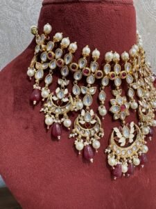 Gitika Kundan Choker Set - Image 3