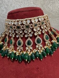 Umika Polki Choker Set - Image 7