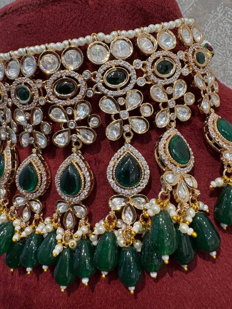 Umika Polki Choker Set - Image 6