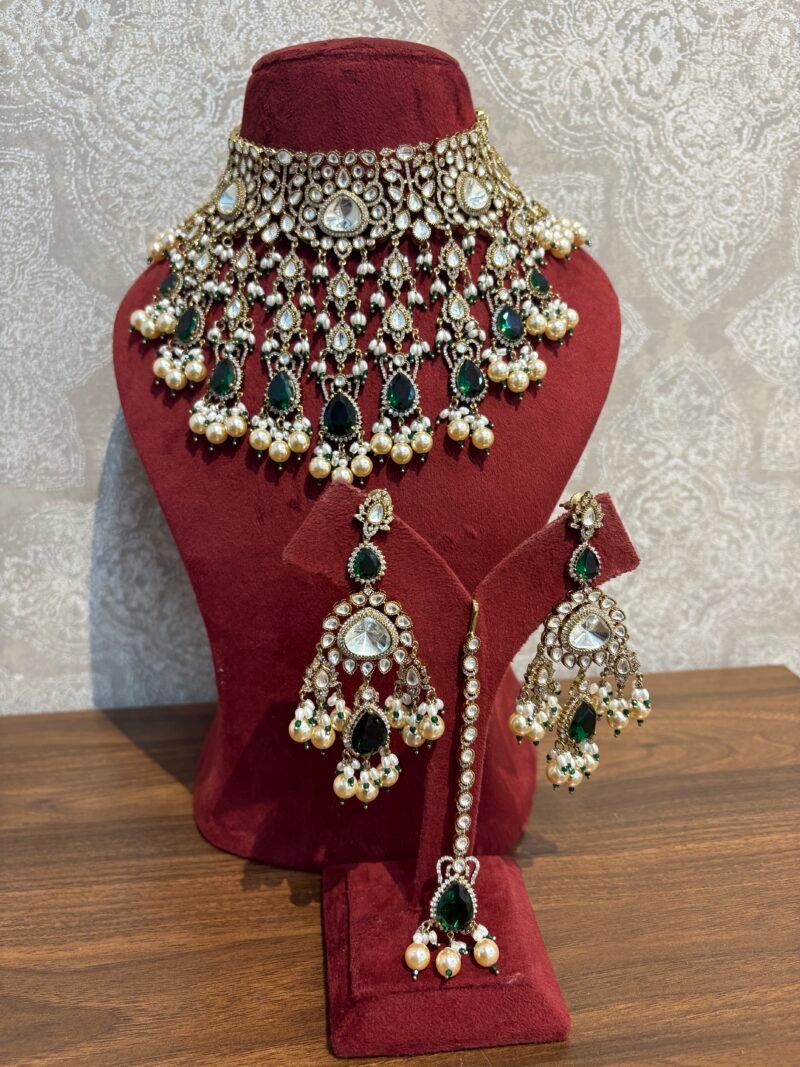 Vini Polki Bridal Choker Set
