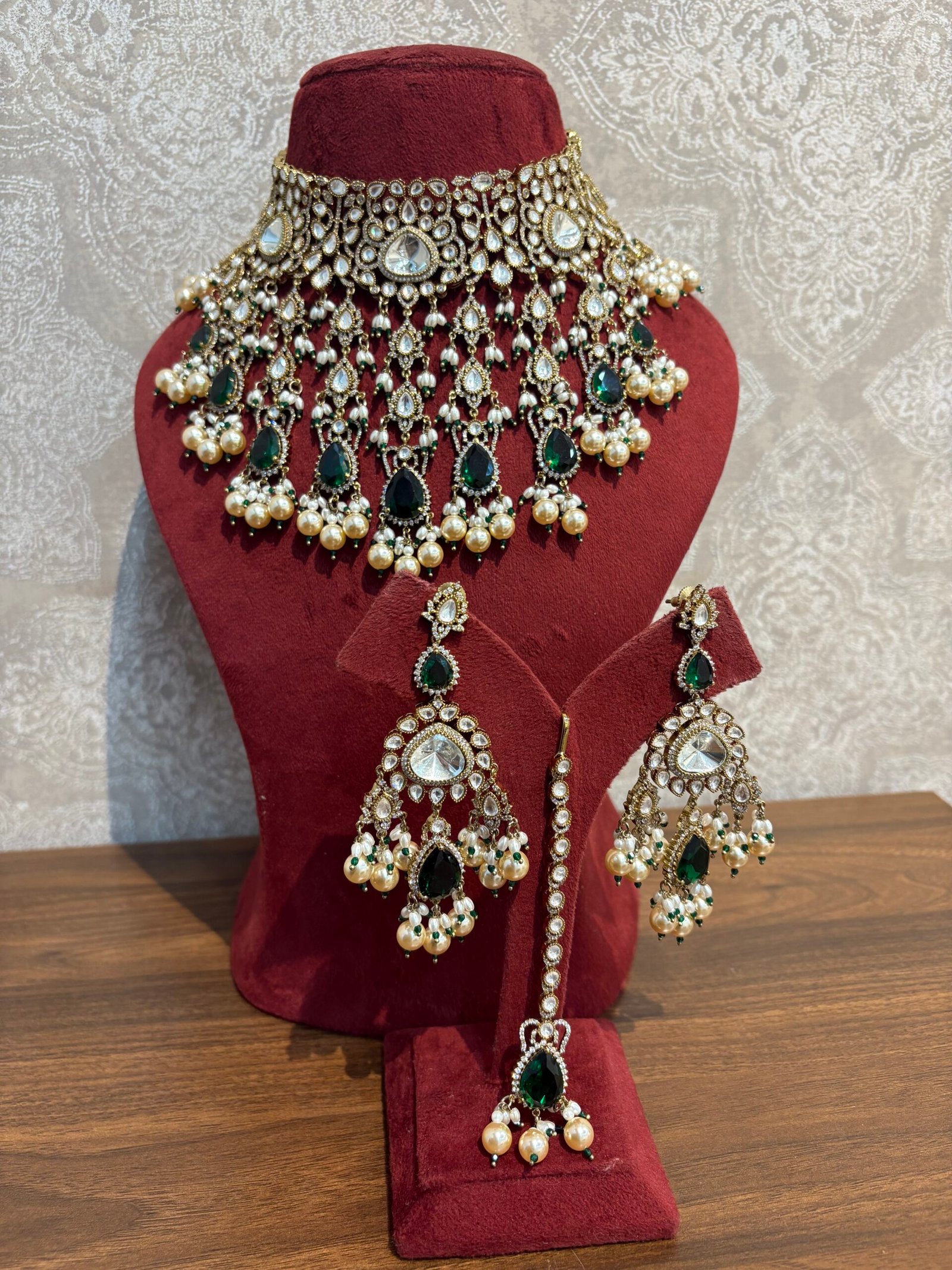 Vini Polki Bridal Choker Set