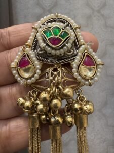 Urisha Oversized Fusion Earrings - Image 5