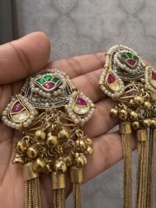 Urisha Oversized Fusion Earrings - Image 6