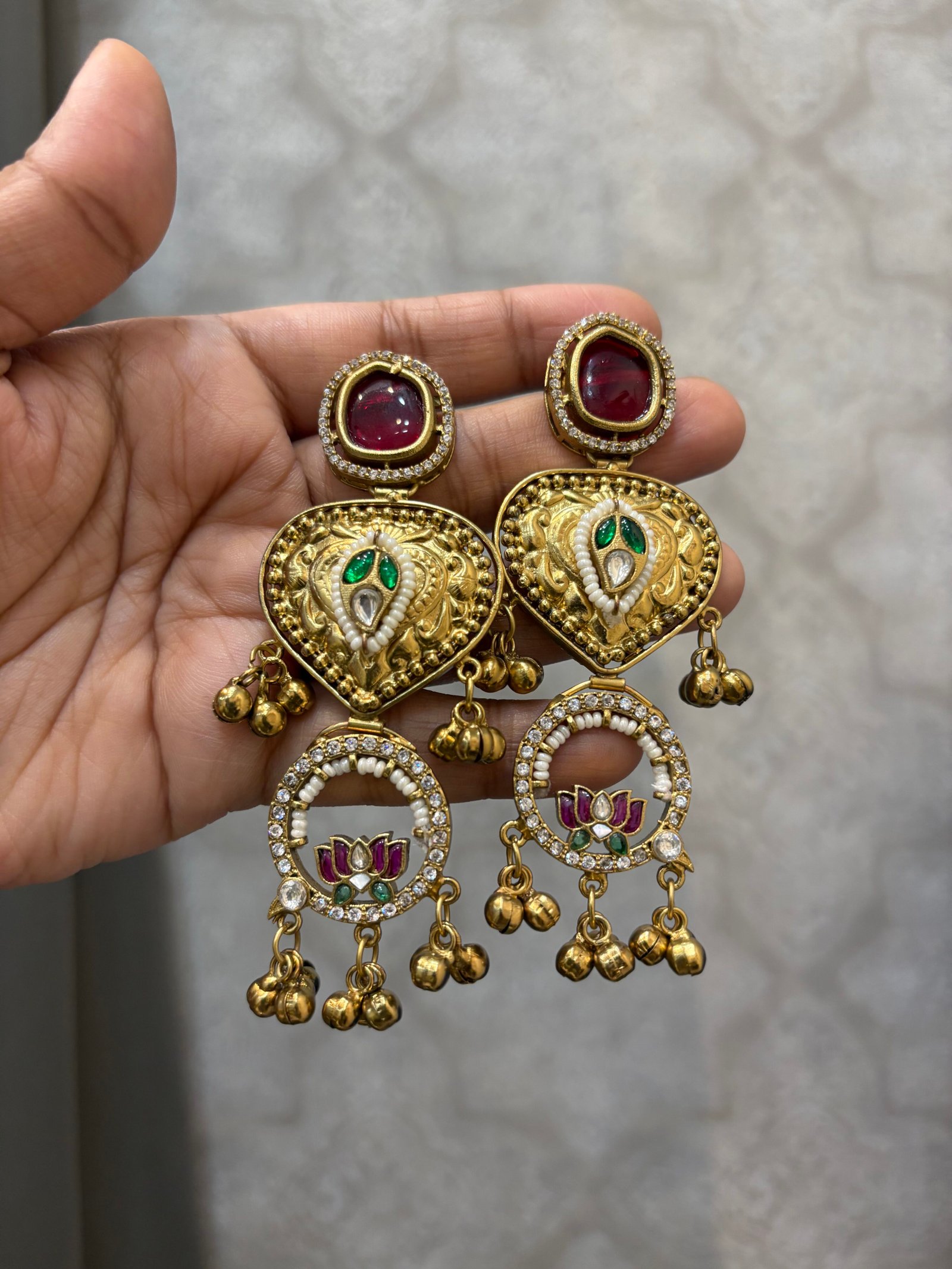 Komal Fusion Earrings