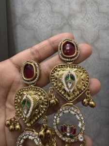 Komal Fusion Earrings - Image 3