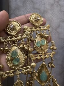 Unnati Oversized Fusion Earrings - Image 6