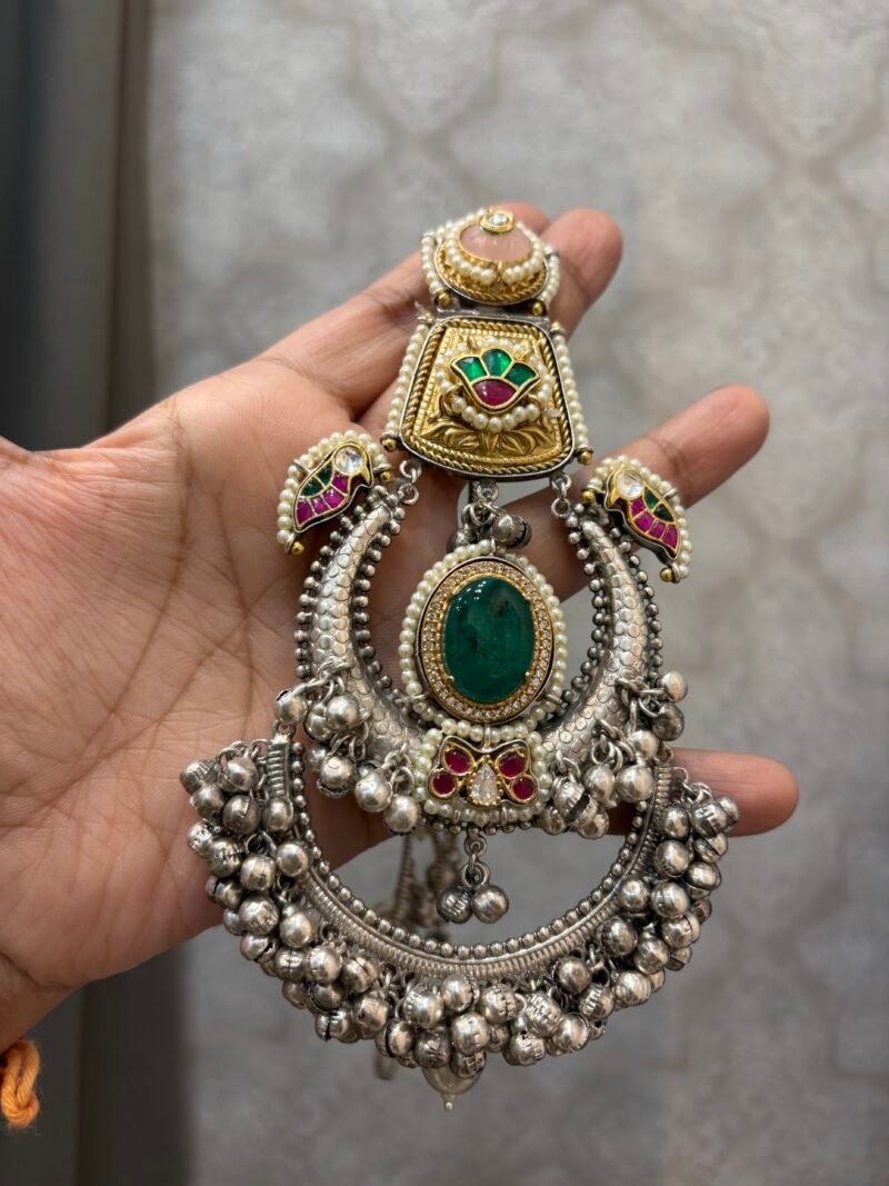 Lahari Oversized Fusion Earrings - Image 5