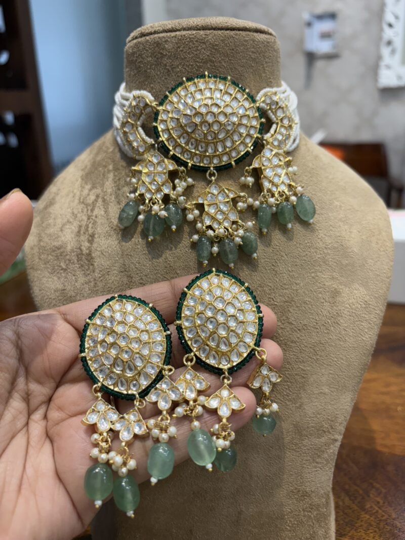Inira Polki Choker Set - Image 9
