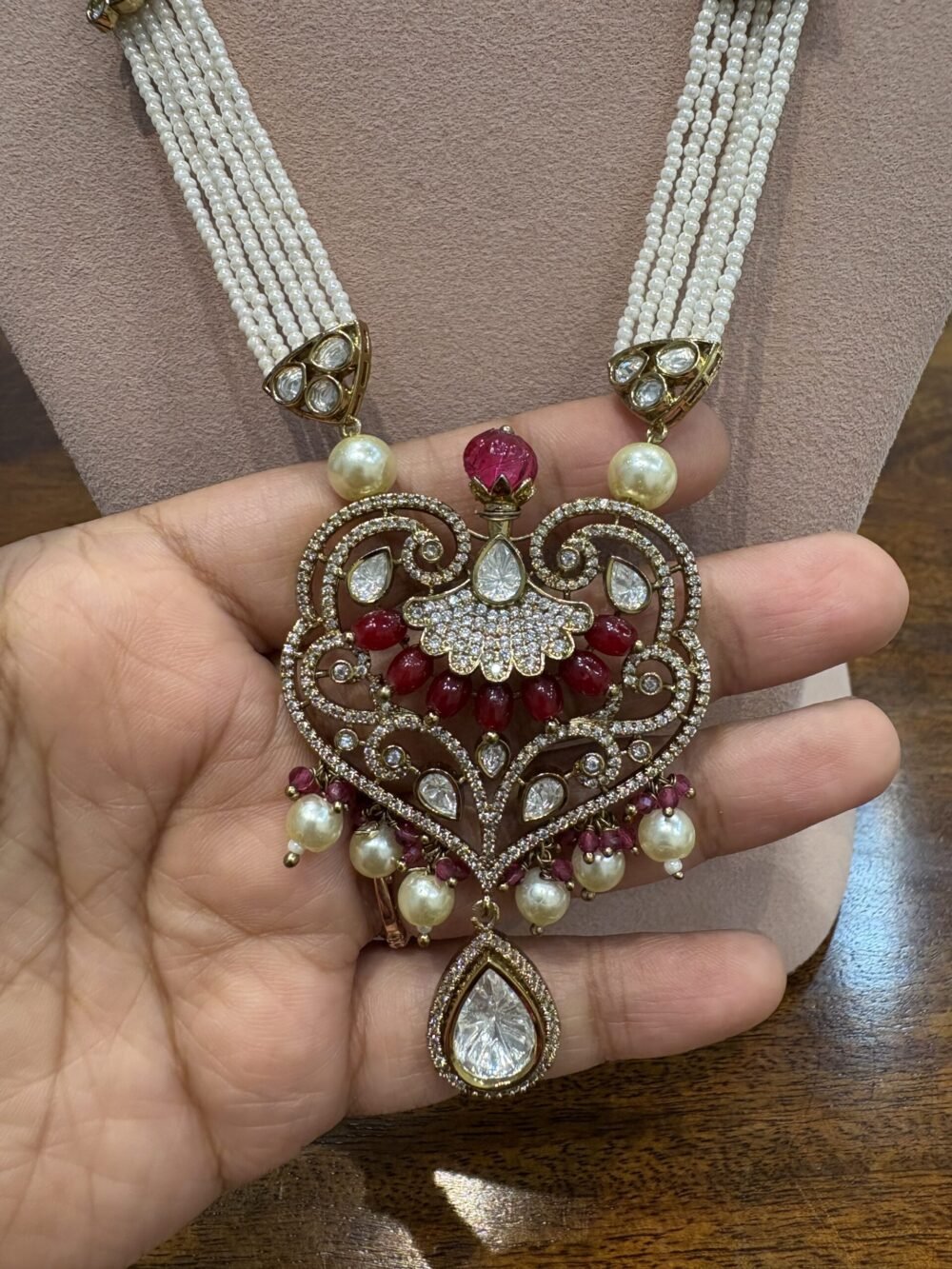 Twisha Pendant Necklace Set - Image 2
