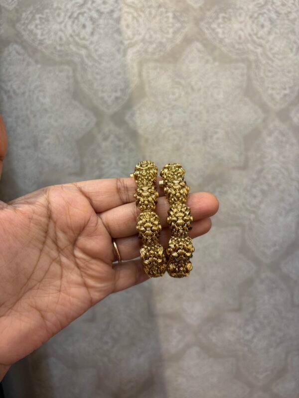 Avani Antique Gold Bangles