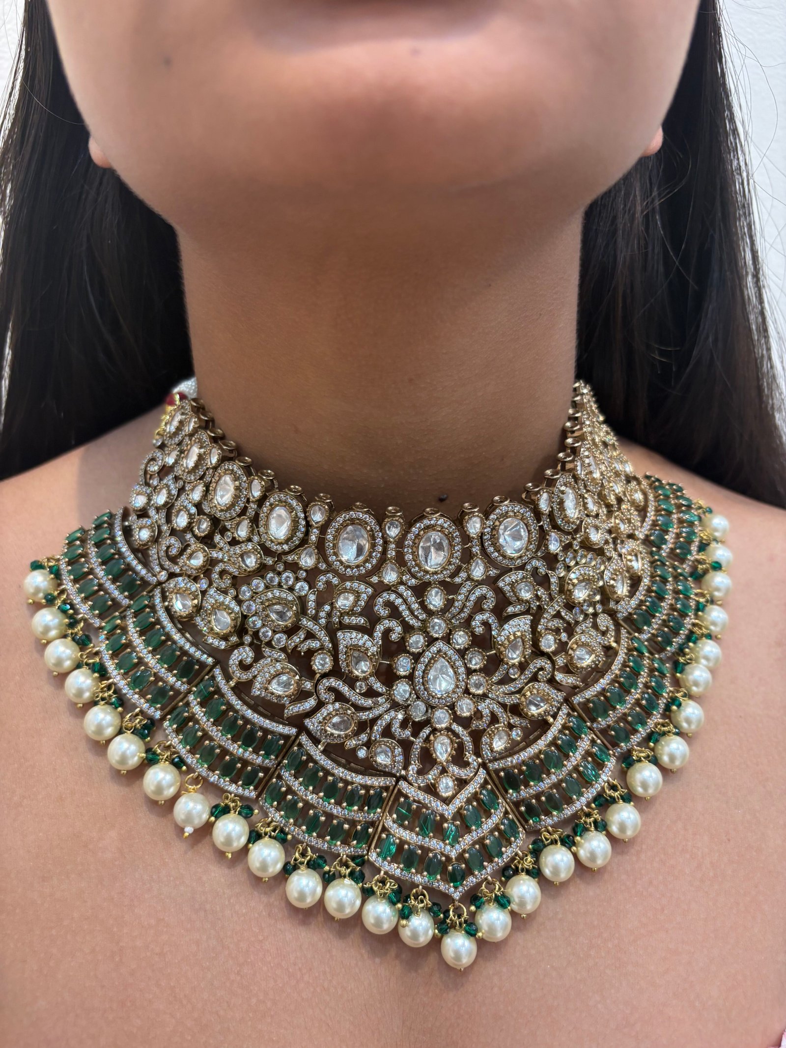 Avnoor Polki Bridal Choker Set