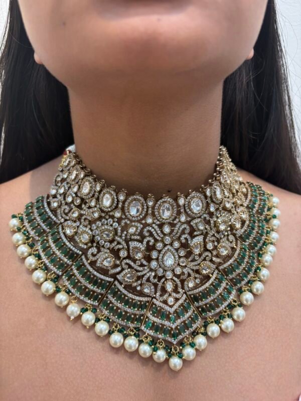 Avnoor Polki Bridal Choker Set