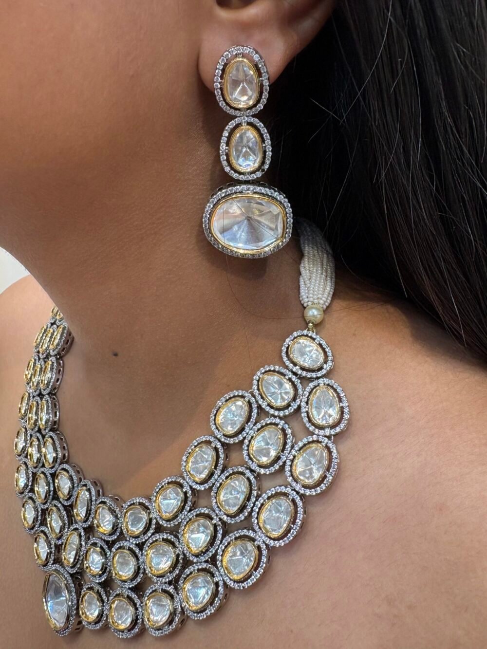 Charvi Polki Necklace Set - Image 2