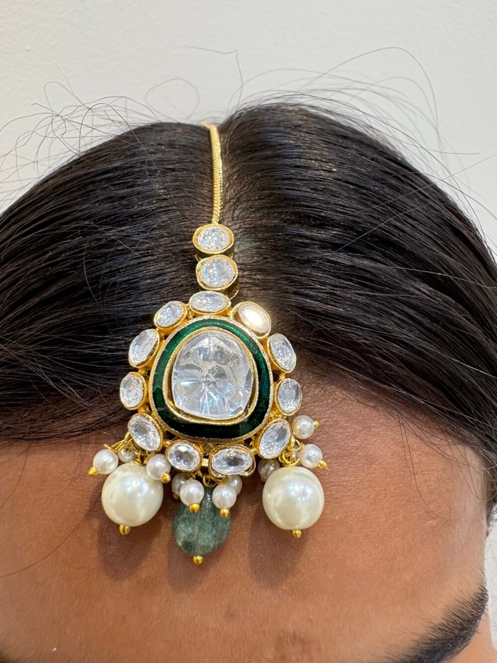 Raha Polki Necklace Set - Image 4