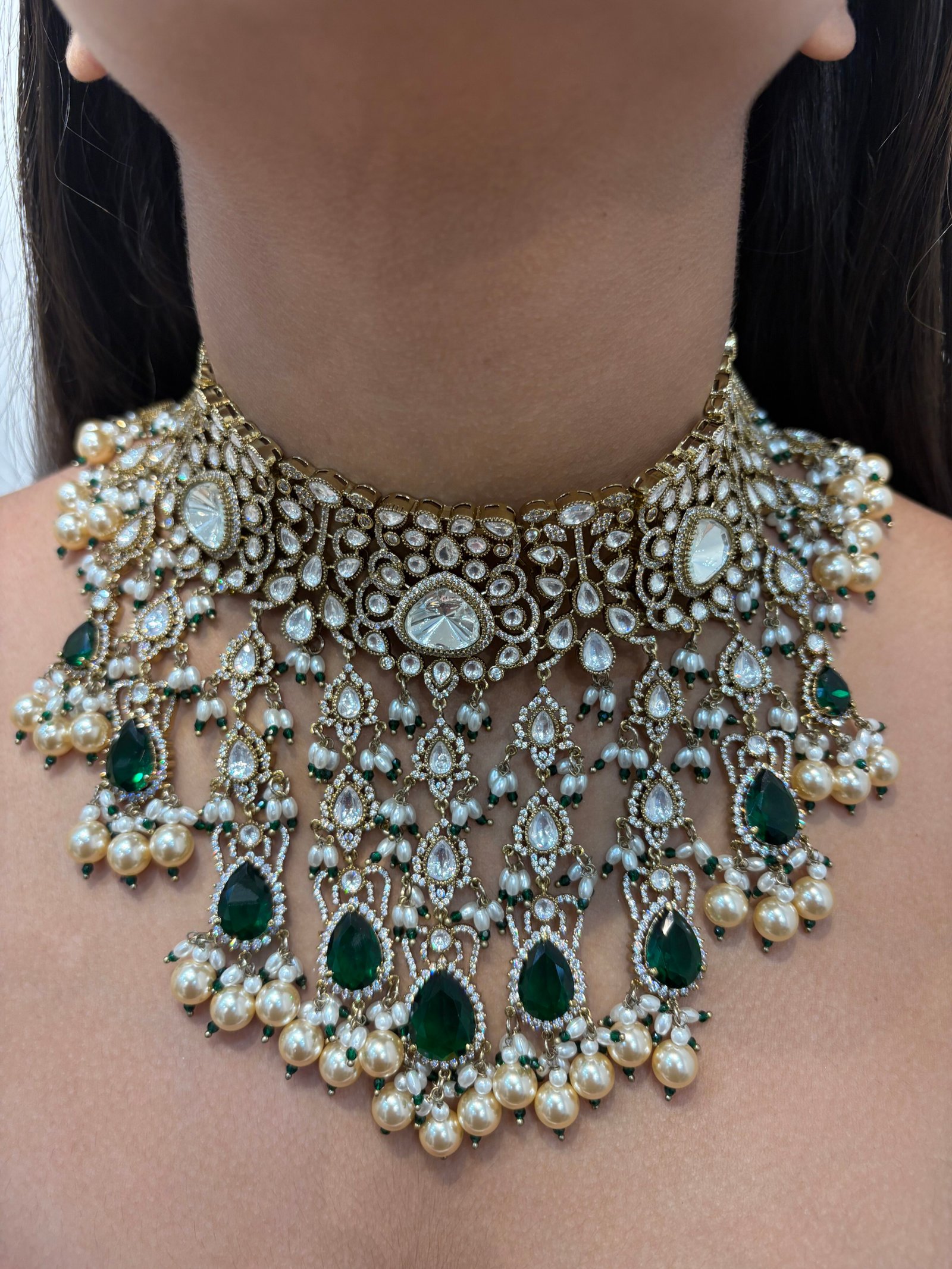 Vini Polki Bridal Choker Set