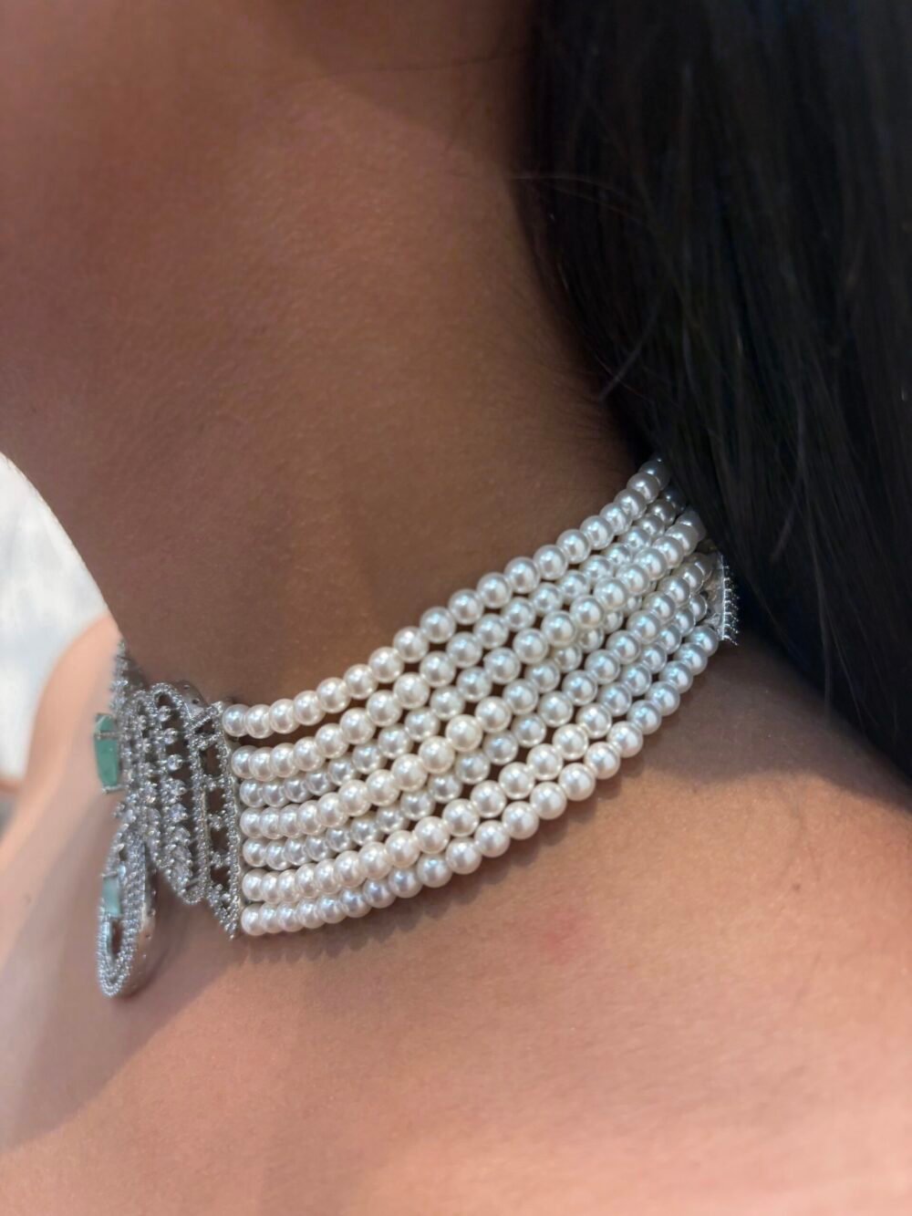 Maria Diamond Choker Set - Image 3
