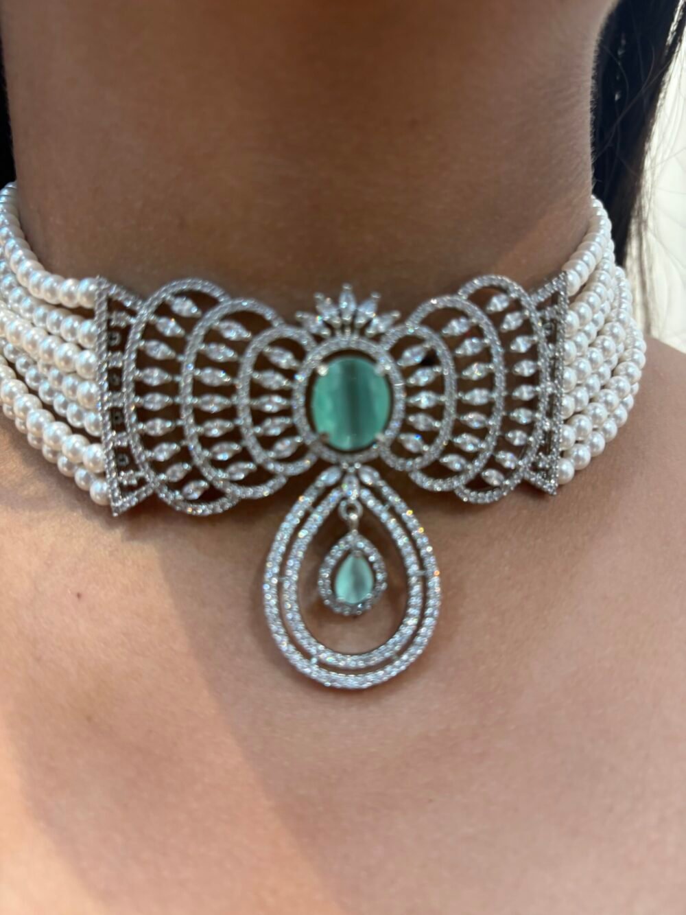 Maria Diamond Choker Set - Image 2