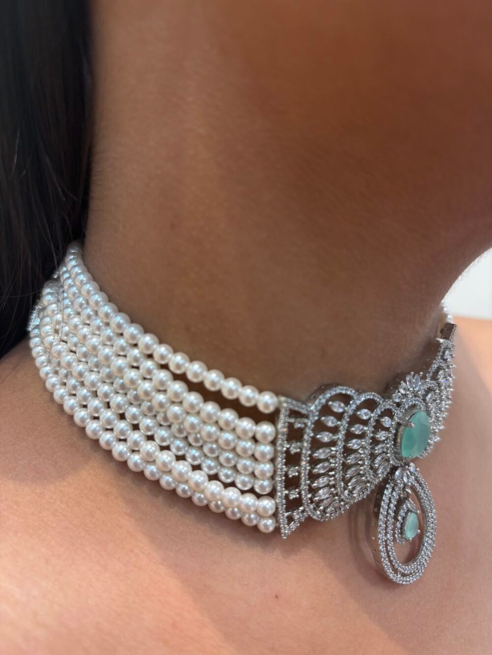 Maria Diamond Choker Set - Image 4
