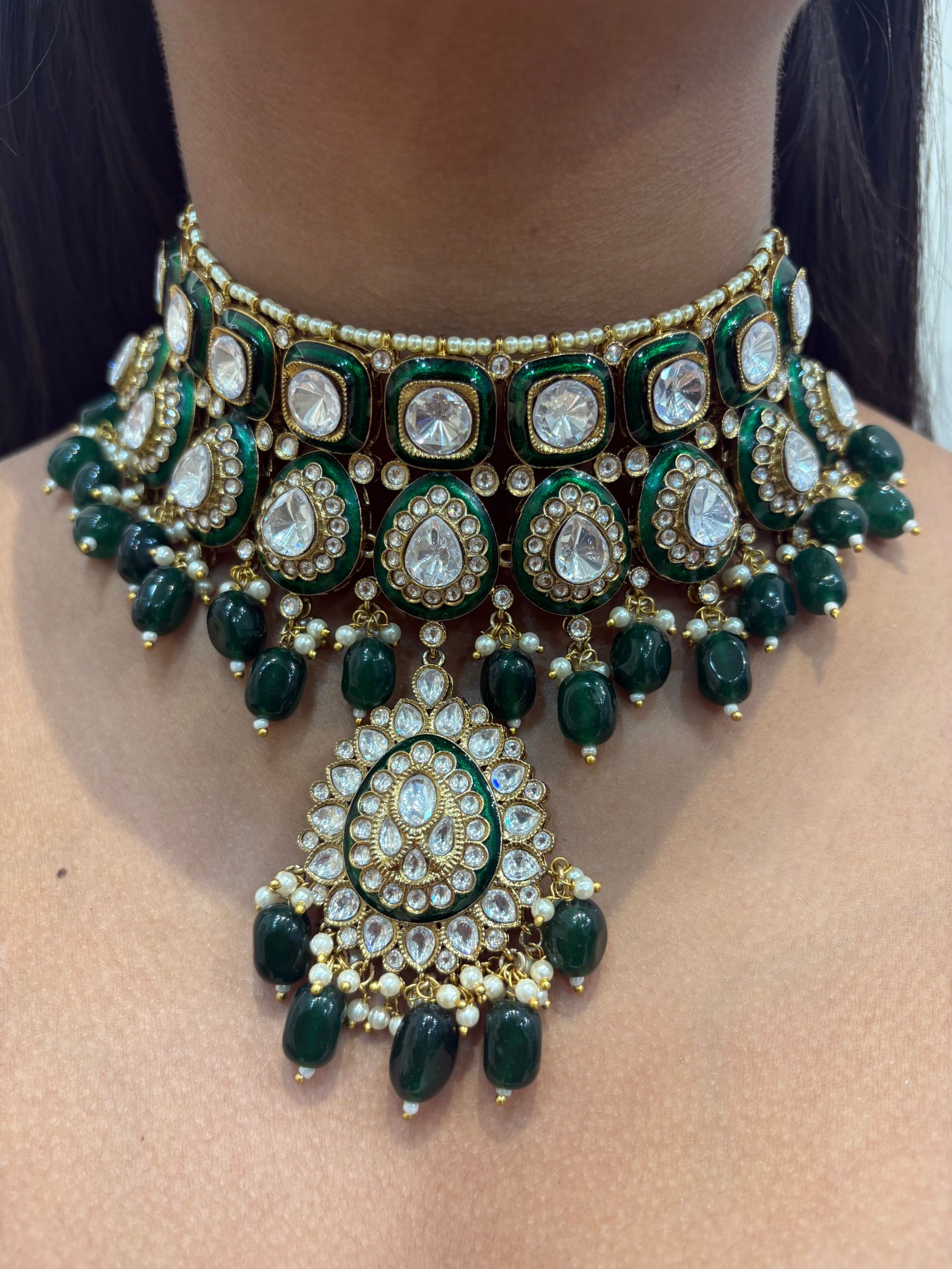 Aarini Polki Necklace set