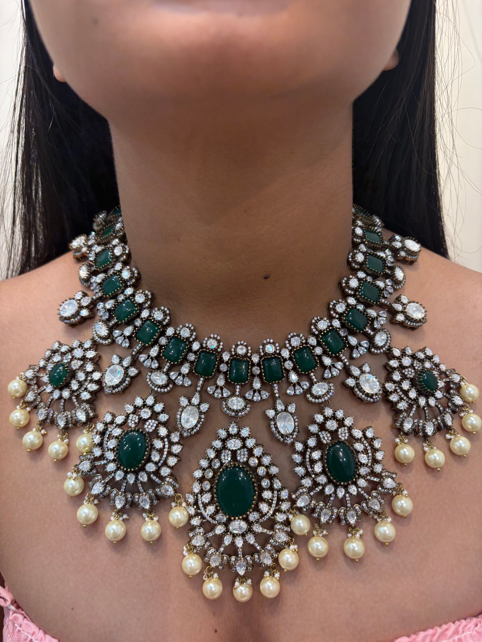 Prakriti Polki Bridal Necklace Set