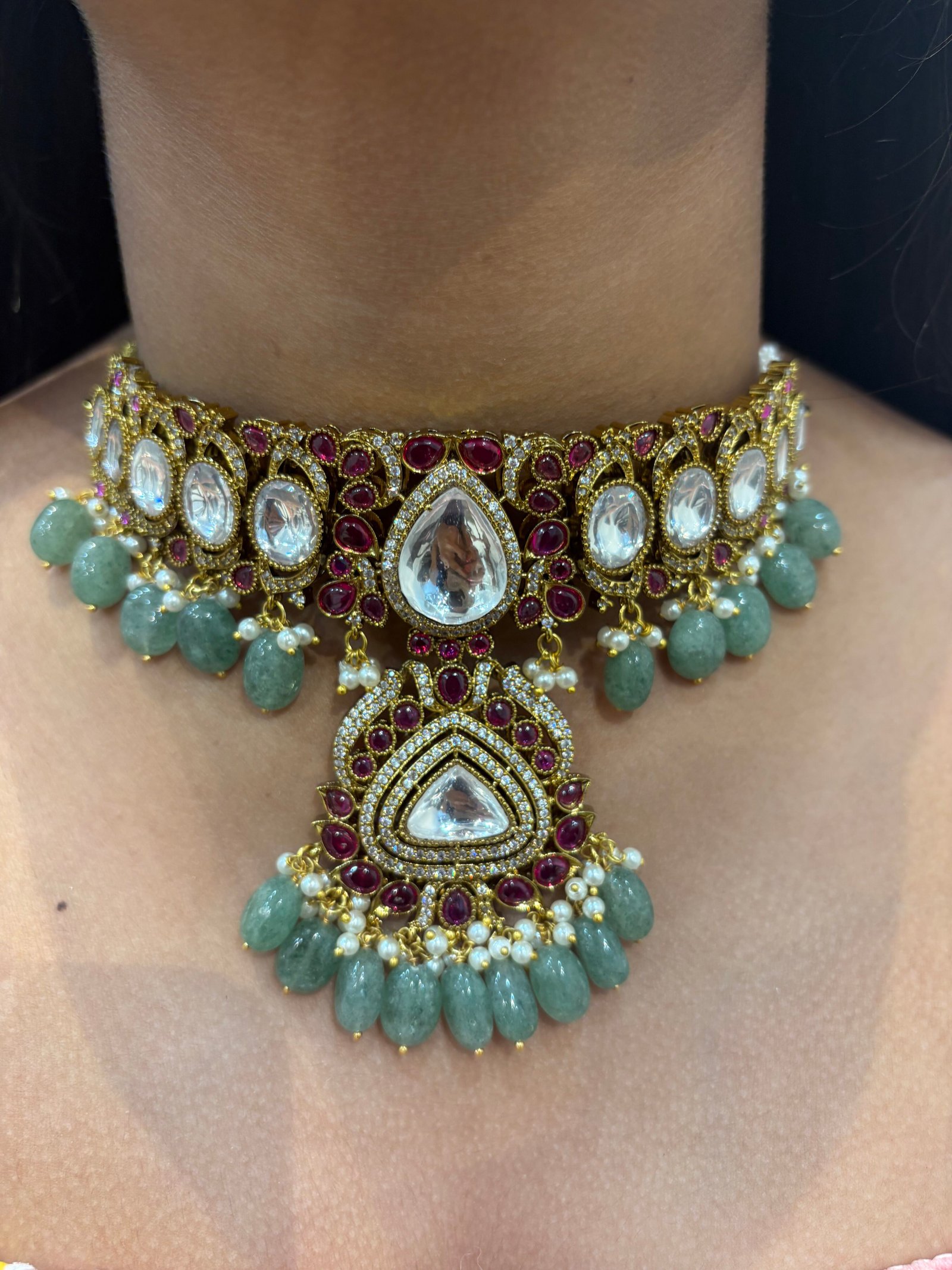 Giva Polki Choker Set