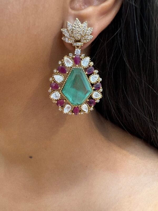 Charun Polki Earrings