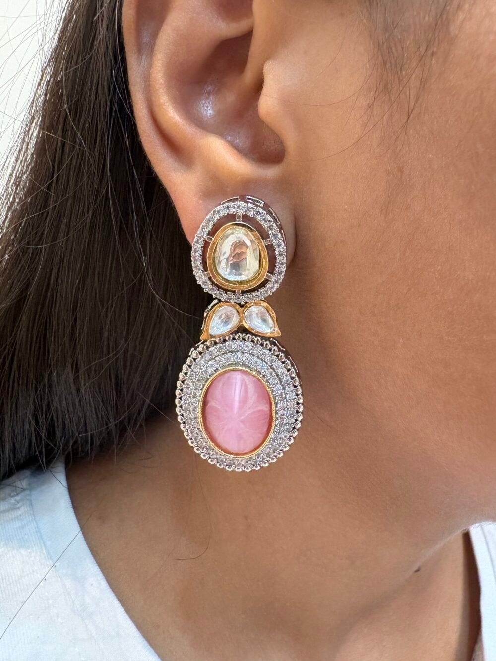 Pinkney Diamond Earrings - Image 2