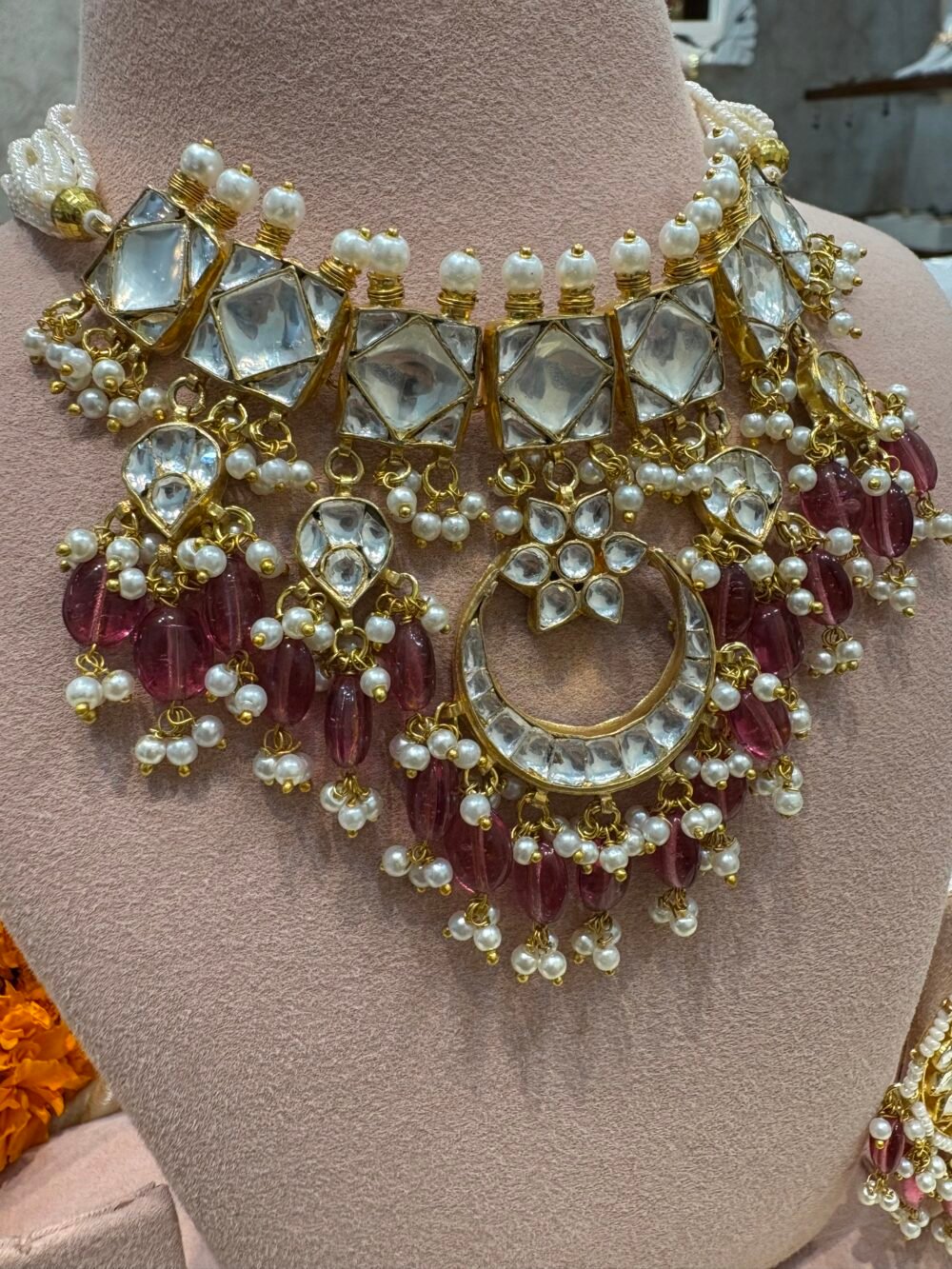Yasmin Kundan Choker Set - Image 2