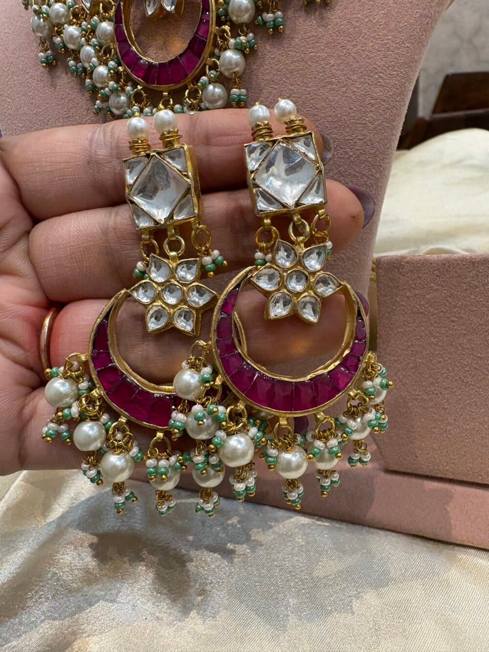 Sumana Kundan Choker Set - Image 5
