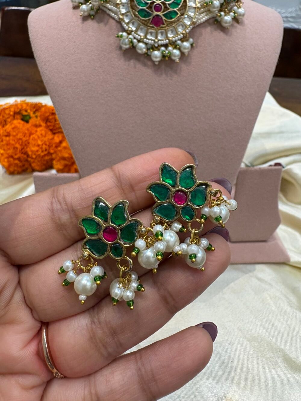 Vanalika Kundan Choker Set - Image 5
