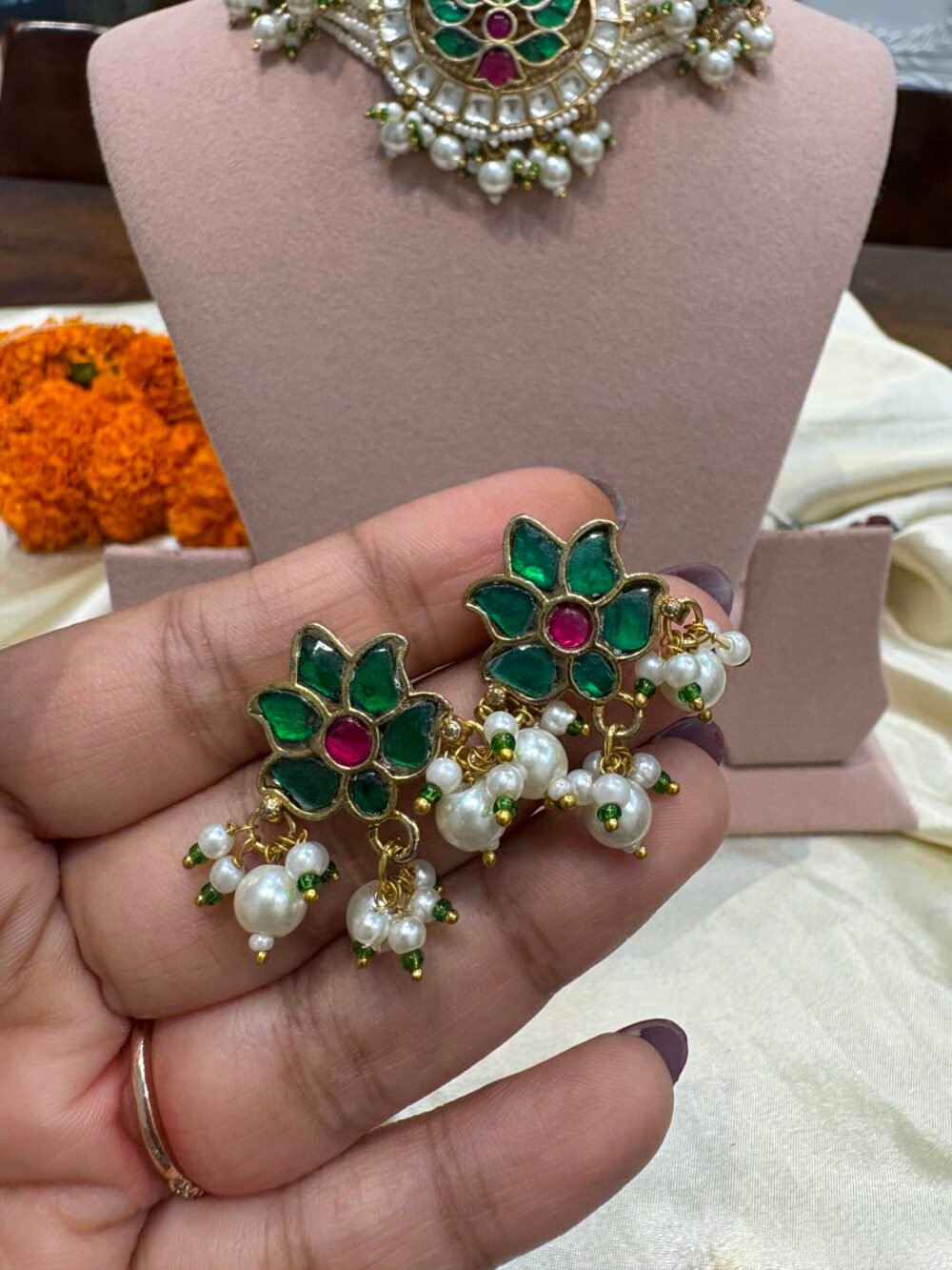 Vanalika Kundan Choker Set - Image 5