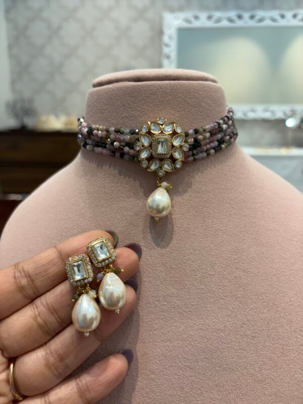 Sanika Polki Choker Set Rental