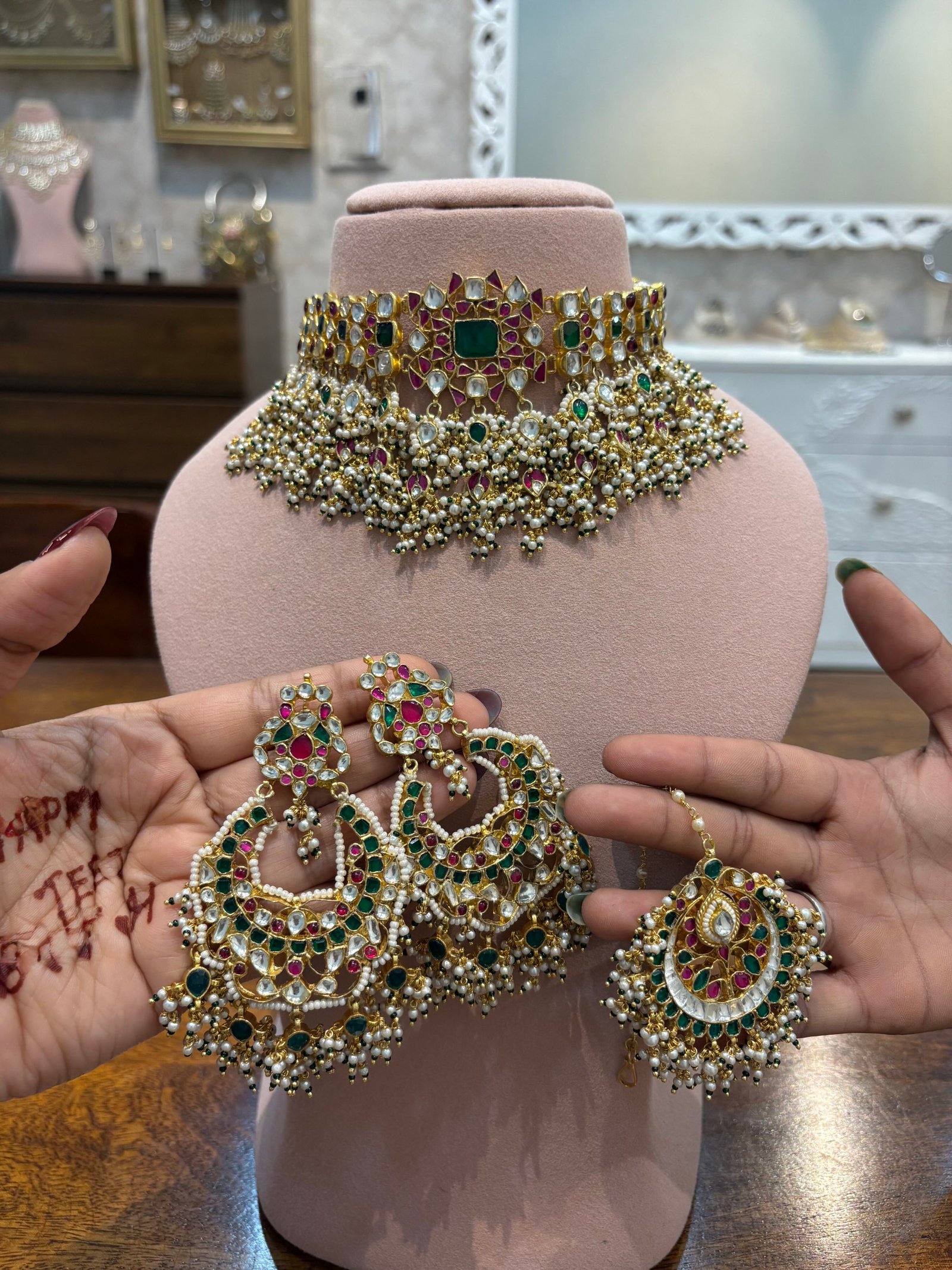 Naaz Bridal Kundan Choker Set