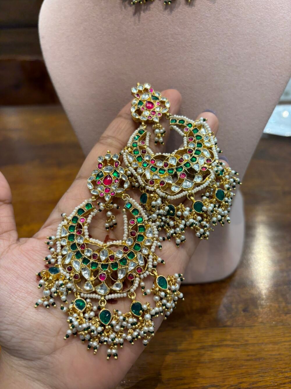 Naaz Bridal Kundan Choker Set - Image 5