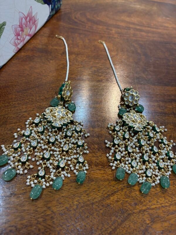 Gitanjali Oversized Kundan Earrings