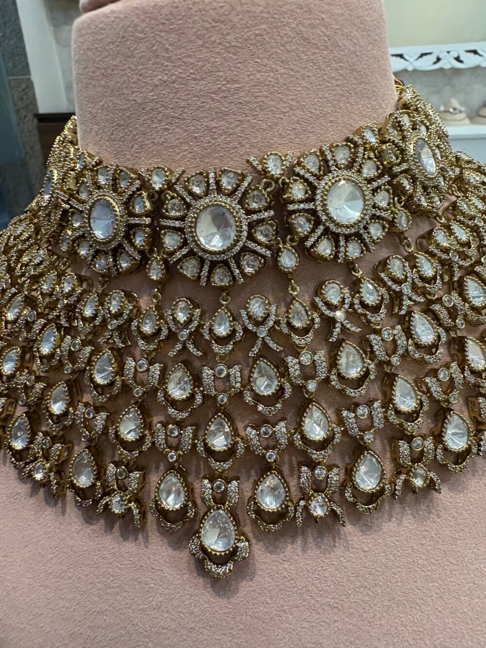 Ilina Polki Bridal Choker Set - Image 2