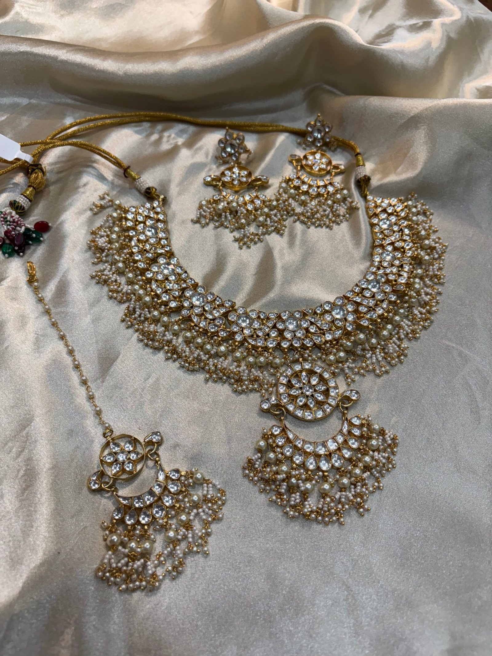 Aathira Kundan Bridal Necklace set