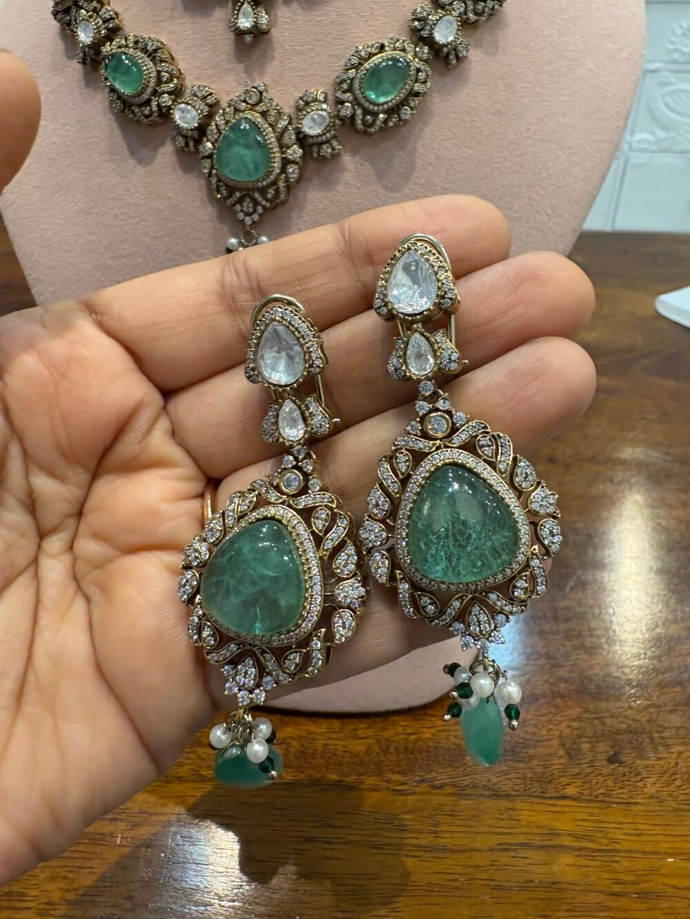 Aarishi Layered Necklace set - Image 5