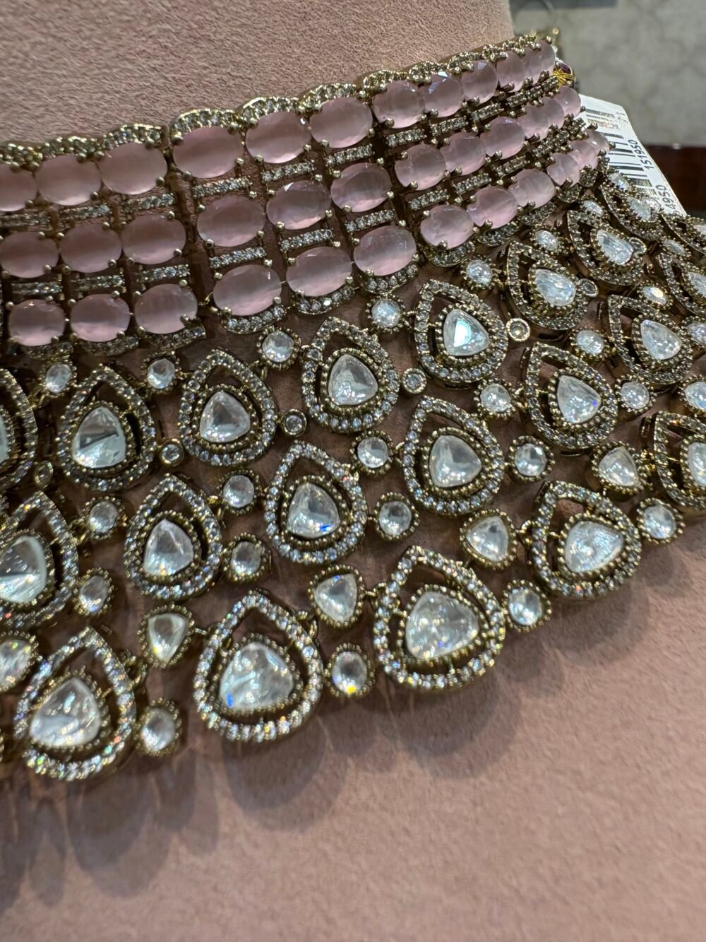 Arya Polki Bridal Choker Set - Image 9