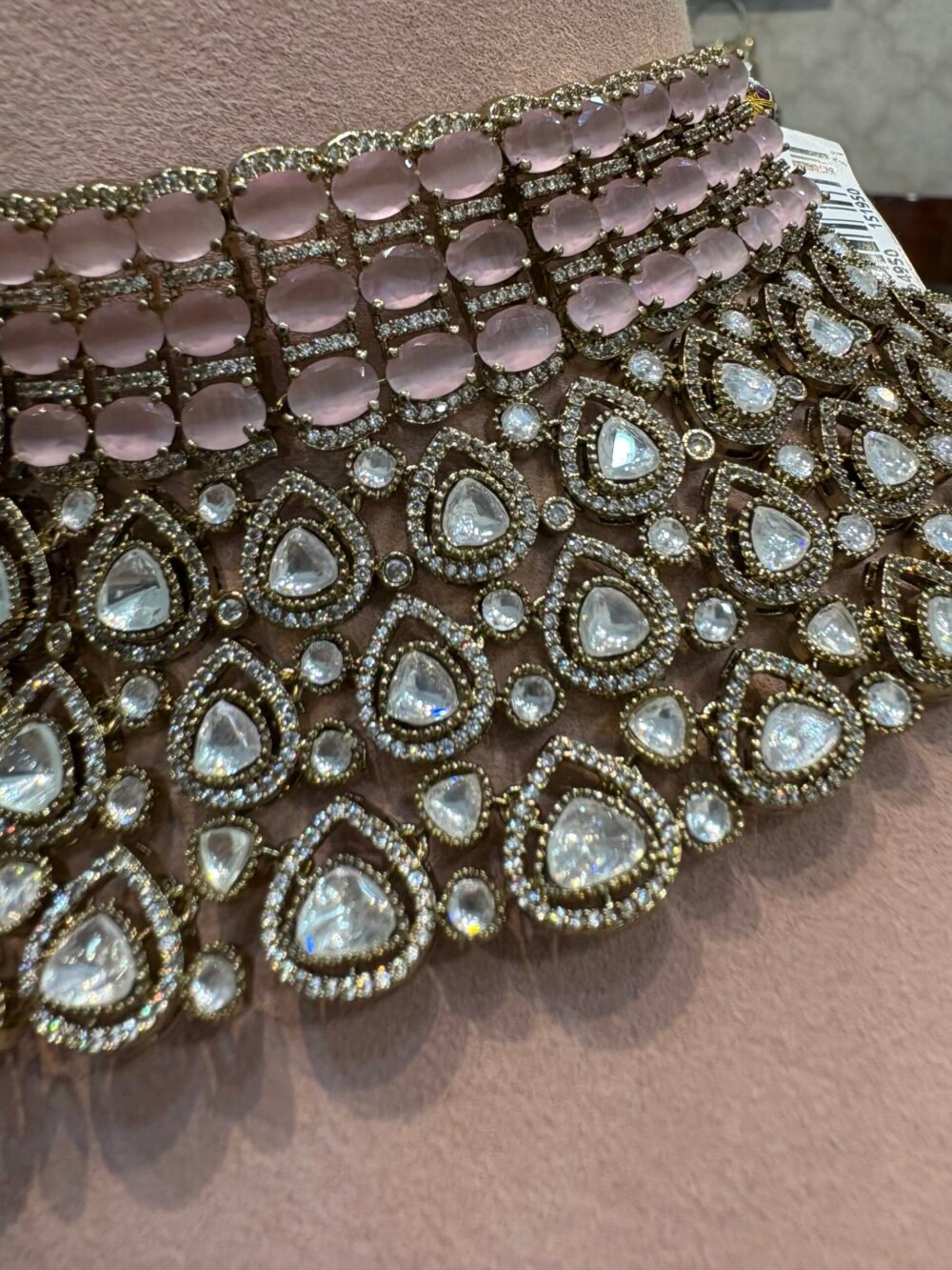 Arya Polki Bridal Choker Set - Image 9