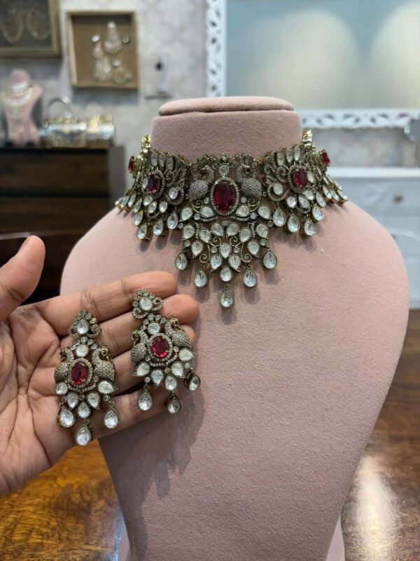 Deetya Polki Bridal Choker Set