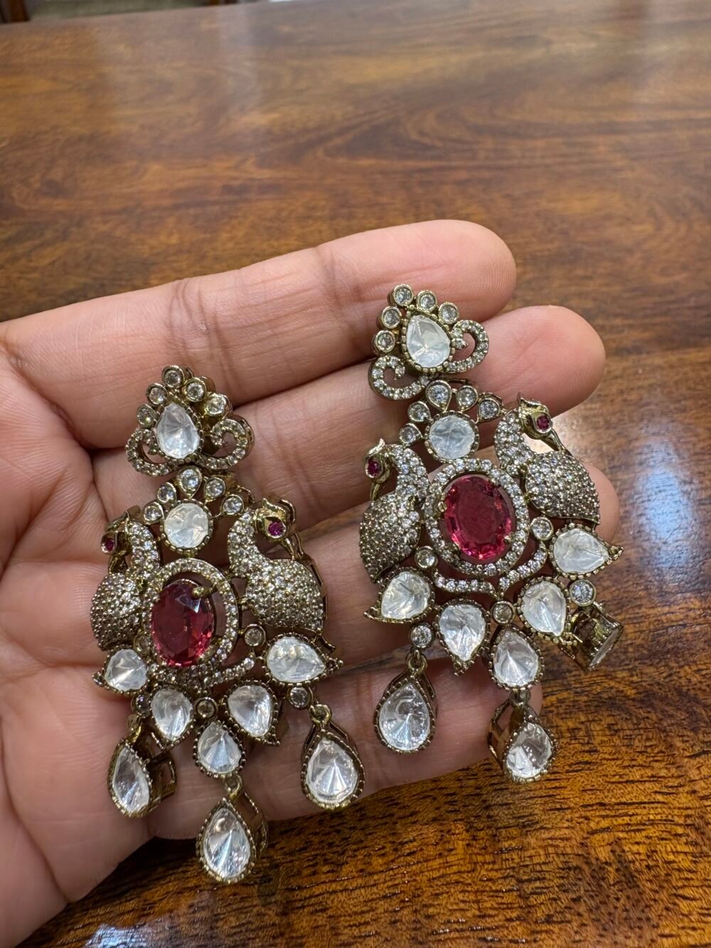 Deetya Polki Bridal Choker Set - Image 8