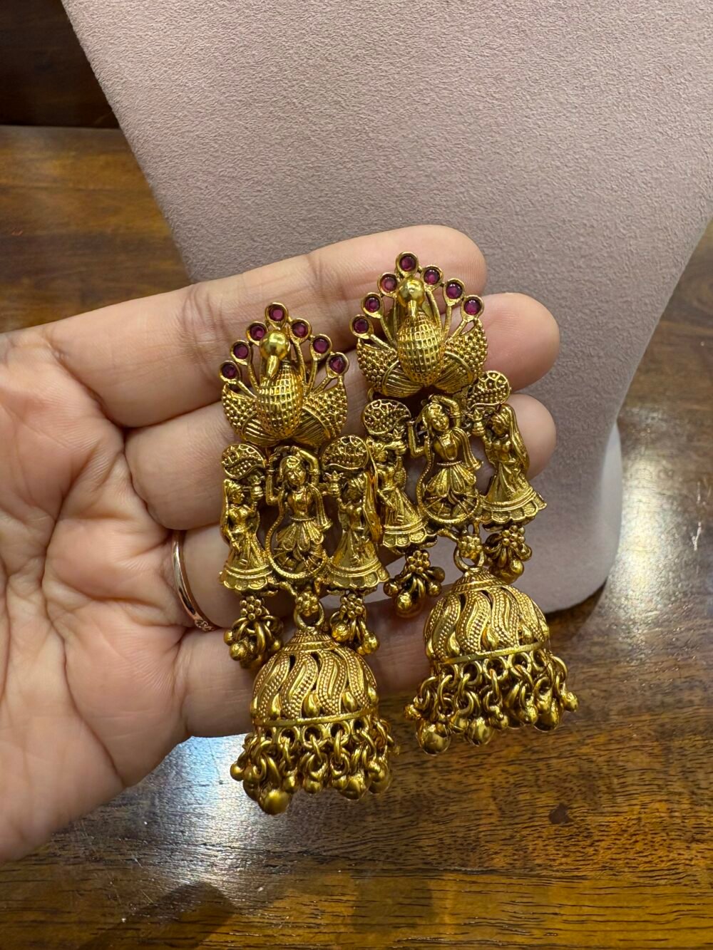 Haripriya Antique Temple Choker Set - Image 6