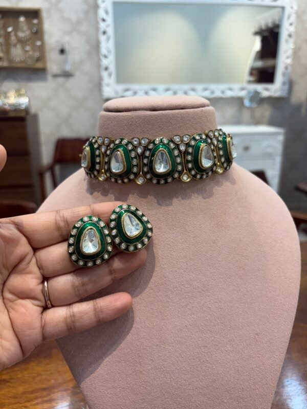 Darshini Polki Choker Set
