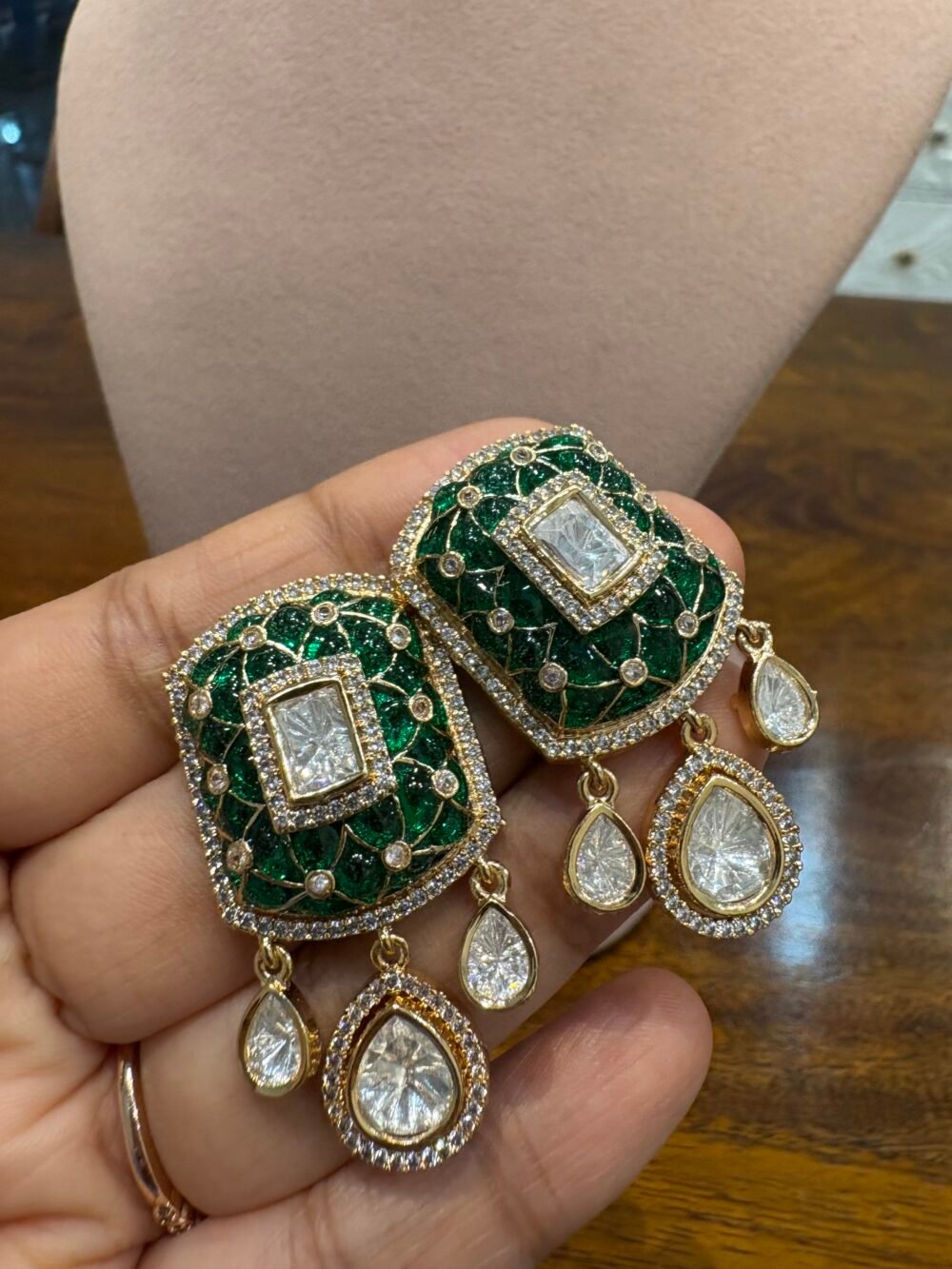 Chahak Polki Choker Set - Image 6