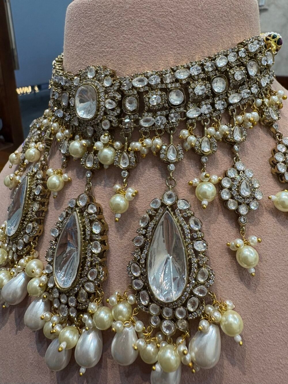 Ameyaa Polki Choker Set - Image 4