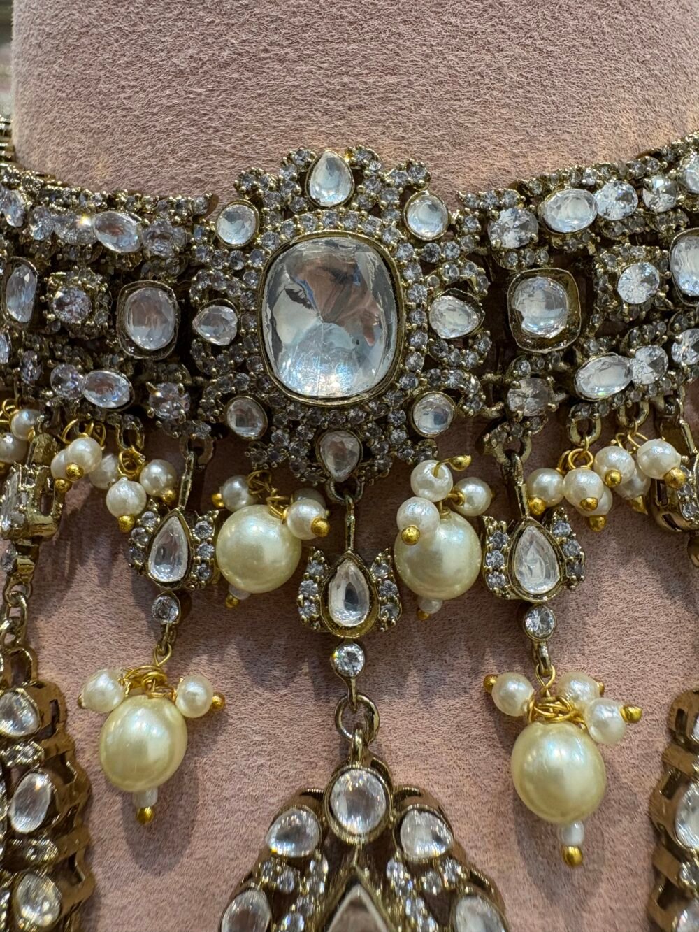 Ameyaa Polki Choker Set - Image 5
