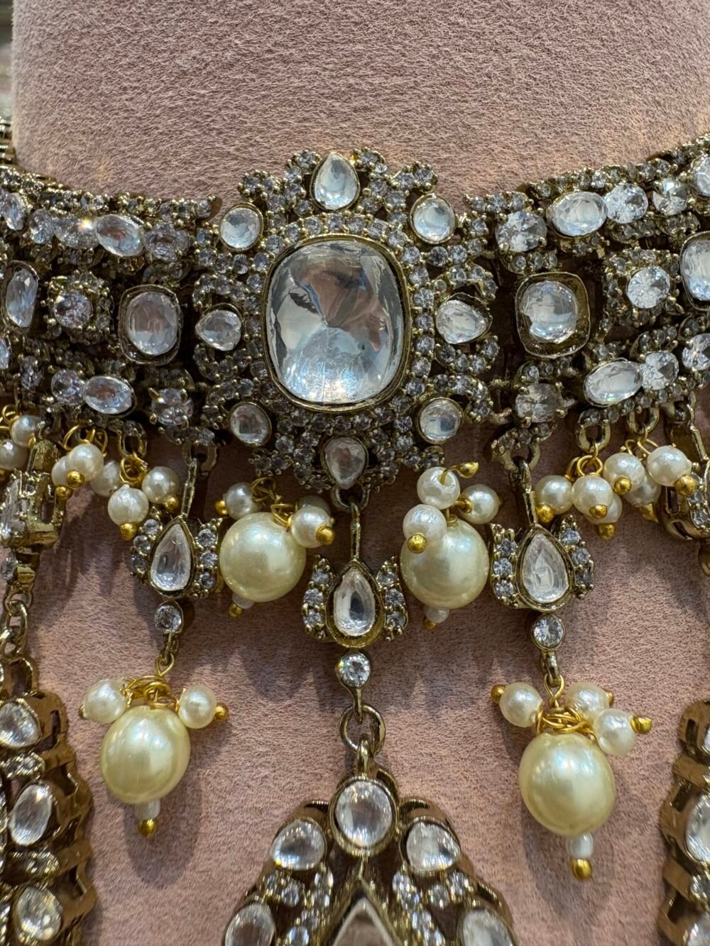 Ameyaa Polki Choker Set - Image 5