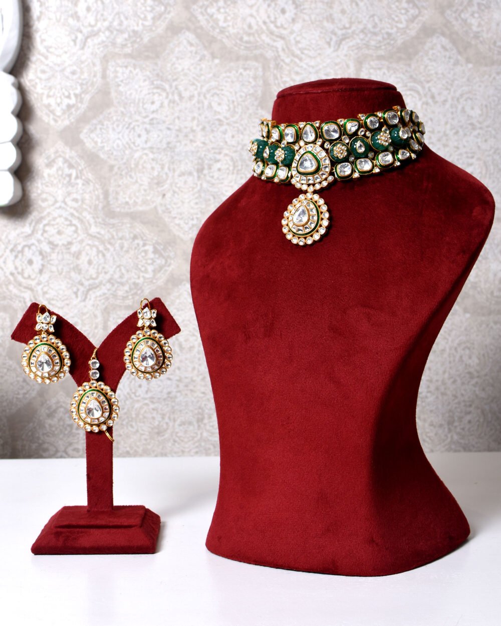 Abhisri Polki Choker set - Image 5